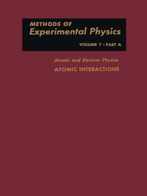cover image of Atomic and Electron Physics